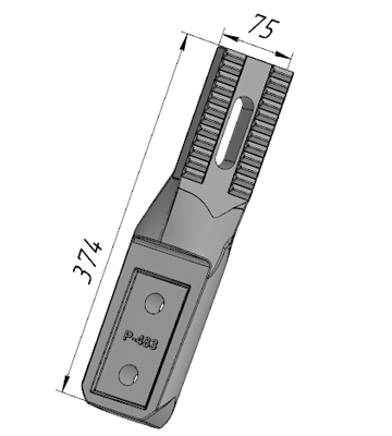 Р-483 (P-1096-RXX45) Стойка ASTEC