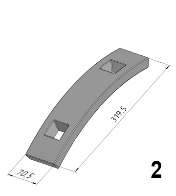 Р-815 (I; LBQ2000B-11b-08-10) Бронелист Лудэ-Каз (RD175)