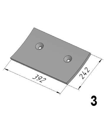 Р-686 (J) Бронелист затвора Лудэ-Каз (RD240)